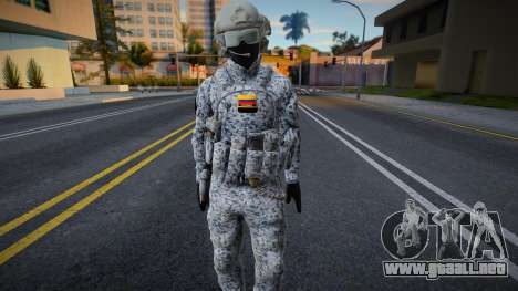 Soldado colombiano de ACOEA para GTA San Andreas