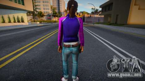 Zoe (18) de Left 4 Dead para GTA San Andreas