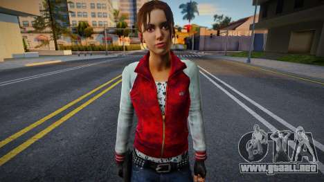 Zoe (Genérico) de Left 4 Dead para GTA San Andreas