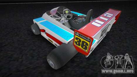 Superkart de los años 250 para GTA San Andreas