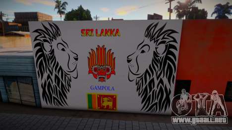 Srilanka Wall Art 2020 v1 para GTA San Andreas