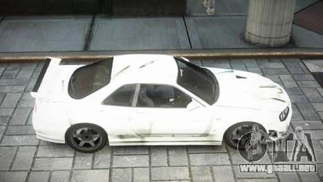 Nissan Skyline R34 GTR Nismo S2 para GTA 4