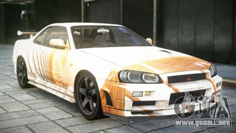 Nissan Skyline R34 GTR Nismo S11 para GTA 4