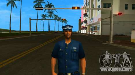 Tommy vestido como un guardia de seguridad de P. para GTA Vice City