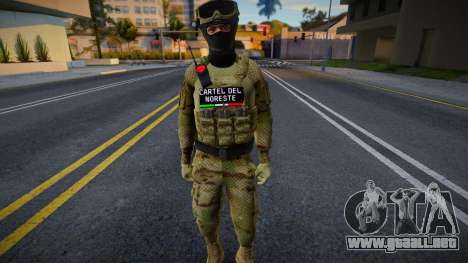 Mercenario del Cartel del Noreste para GTA San Andreas
