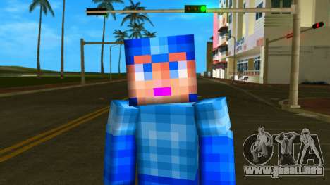 Steve Body Megamen para GTA Vice City