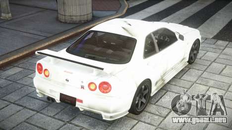 Nissan Skyline R34 GTR Nismo S2 para GTA 4