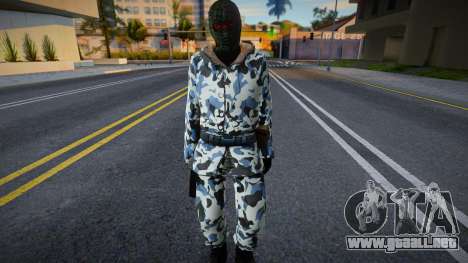 Ártico (Hombre de nieve) de Counter-Strike Sourc para GTA San Andreas