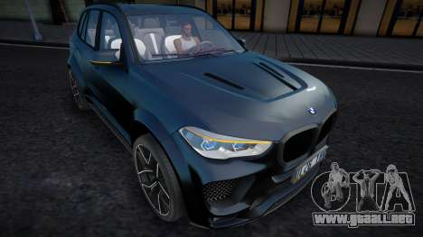 BMW X5M en kit de carrocería para GTA San Andreas