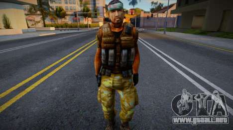Guerrilla (Camo) de Counter-Strike Source v1 para GTA San Andreas