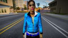 Zoe (Skinde Biru) de Left 4 Dead para GTA San Andreas