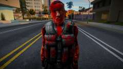 Guerilla (Zombie V3) de Counter-Strike Source para GTA San Andreas
