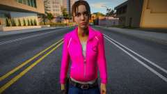 Zoe (Pink V2) de Left 4 Dead para GTA San Andreas