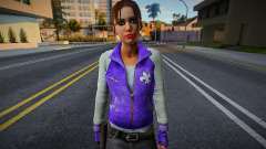 Zoe (Abrigo de los Santos de la Calle) de Left 4 Dead para GTA San Andreas