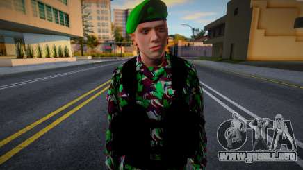 Soldado indonesio V1 para GTA San Andreas