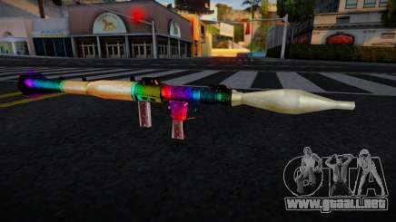 Rocketla Multicolor para GTA San Andreas