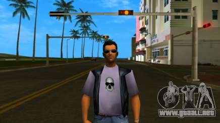 Tommy en forma de motero para GTA Vice City