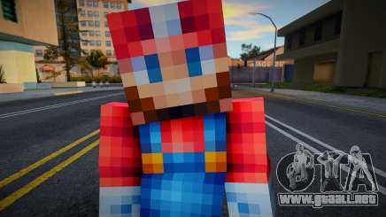 Steve Body Mario para GTA San Andreas