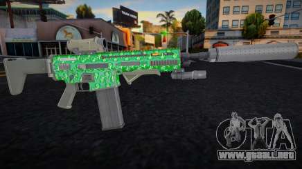 Heavy Rifle M4 from GTA V v5 para GTA San Andreas
