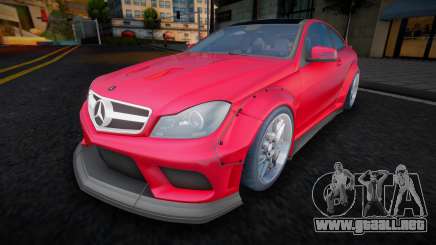 Mercedes-Benz C63 AMG (Yasin) para GTA San Andreas