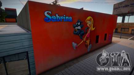 Sabrina and Salem Wall v1 para GTA San Andreas