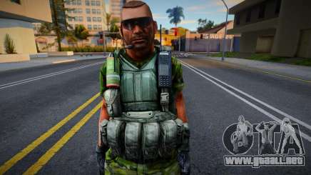 Soldado de NSAR V4 para GTA San Andreas