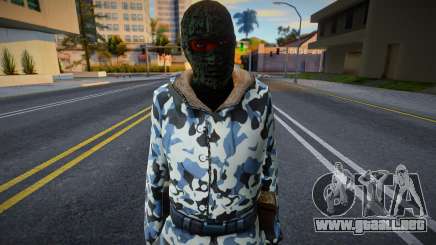 Ártico (Hombre de nieve) de Counter-Strike Source para GTA San Andreas