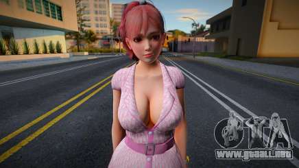 DOAX3S Honoka - Clinic Dress Dior para GTA San Andreas