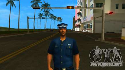 Tommy vestido como un guardia de seguridad de P.I.G para GTA Vice City