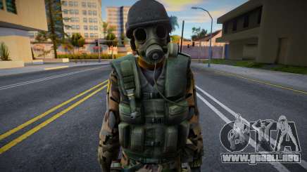 SAS (Nuevo Camo) de Counter-Strike Source para GTA San Andreas