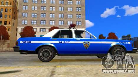 Ford Granada 1979 New York Police Dept para GTA 4