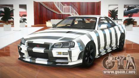 Nissan Skyline R34 GT-R V-Spec S3 para GTA 4