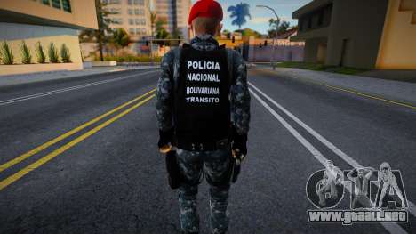 Soldado de PNB TRANSITO para GTA San Andreas