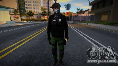 Soldado de la Contrainteligencia Militar de Vene para GTA San Andreas