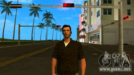 Tommy con camisa marrón para GTA Vice City