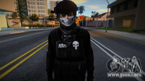 Soldado de la Contrainteligencia Militar de Vene para GTA San Andreas