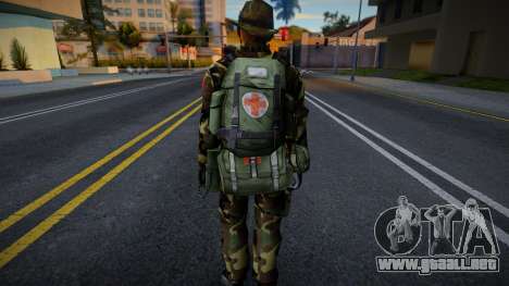 PLA militar de Battlefield 2 v3 para GTA San Andreas
