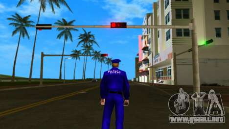 Belgian police para GTA Vice City