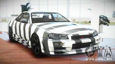 Nissan Skyline R34 GT-R V-Spec S3 para GTA 4