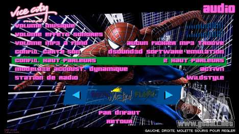 Spiderman Background para GTA Vice City