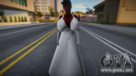 Thicc Female Mod - Wedding Outfit para GTA San Andreas