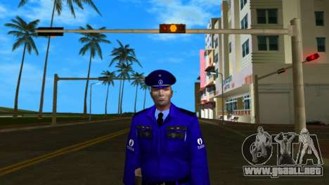 Belgian police para GTA Vice City