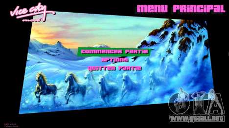 Horse Background para GTA Vice City