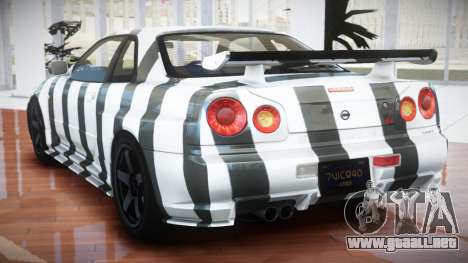 Nissan Skyline R34 GT-R V-Spec S3 para GTA 4