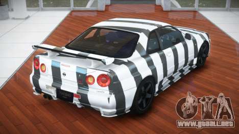 Nissan Skyline R34 GT-R V-Spec S3 para GTA 4