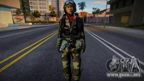 PLA militar de Battlefield 2 v5 para GTA San Andreas