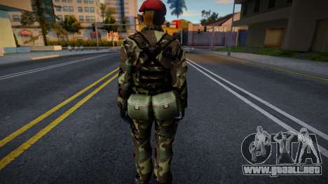 PLA militar de Battlefield 2 v2 para GTA San Andreas