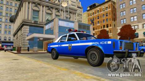 Ford Granada 1979 New York Police Dept para GTA 4