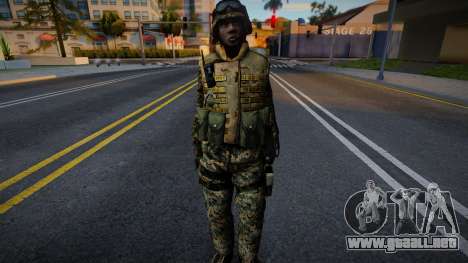 Soldado estadounidense de Battlefield 2 v3 para GTA San Andreas