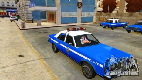 Ford Granada 1979 New York Police Dept para GTA 4